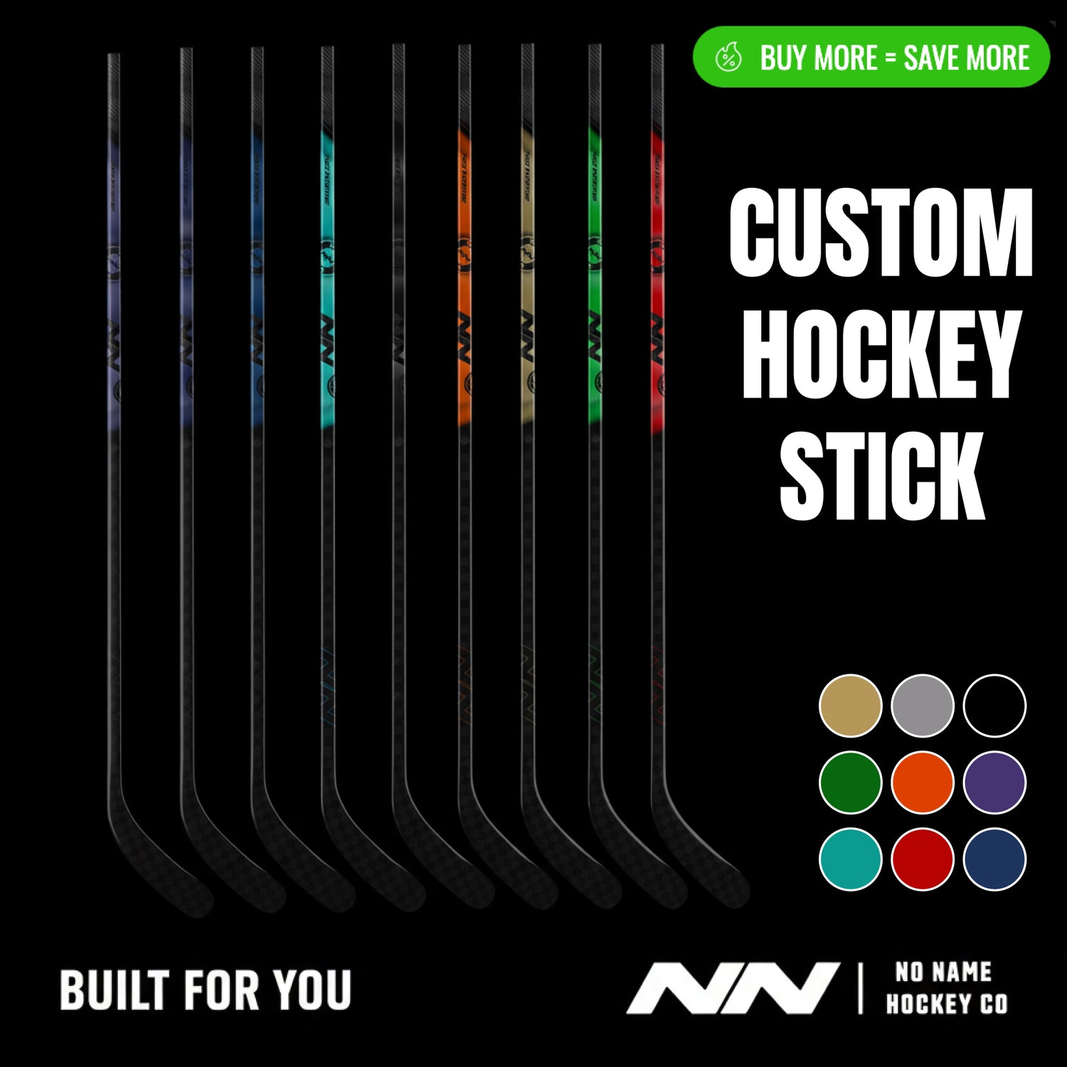 Custom Hockey Stick - New Design