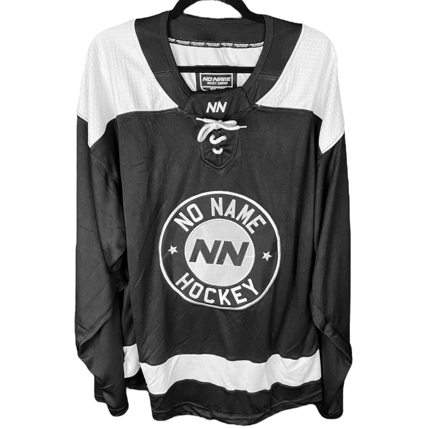No Name Hockey Ltd. jersey Black Adult M NN Black Practice Jersey