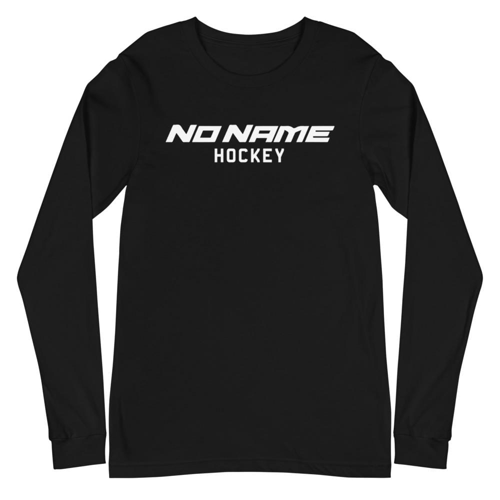 No Name Hockey Ltd. S / ca NN Black Unisex Long Sleeve